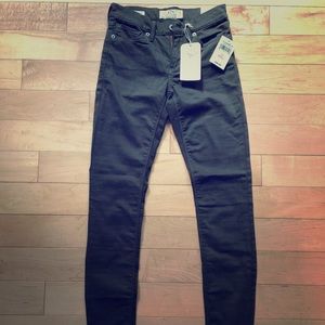 Lucky Brand Brooke skinny forest green pants